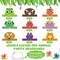 24 Pcs Party Hats for Kids Party Favors Headbands Paper Party Crown for Boys Girls, Decoration Party Favors